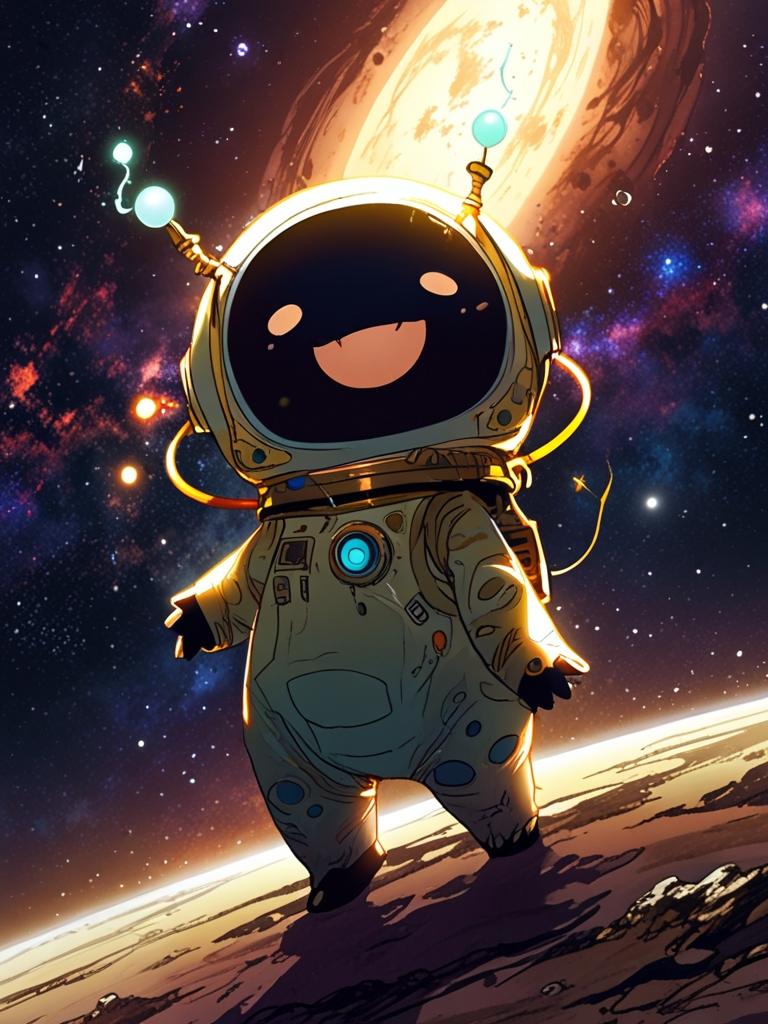 ハッピー宇宙生物 | の人気AIイラスト・グラビア