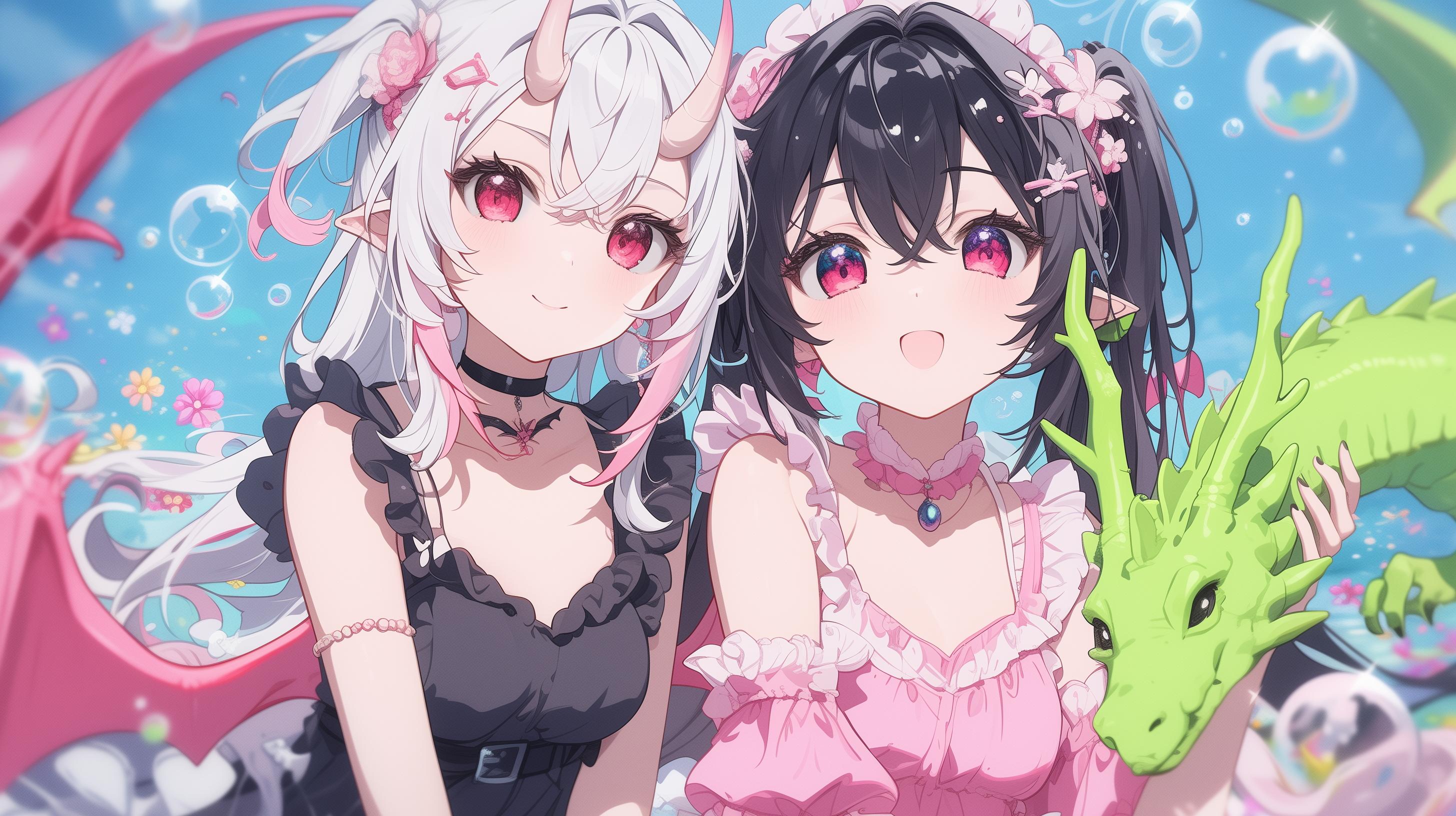 竜姫の双子