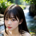 滝と温泉 2枚目