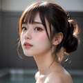 滝と温泉 3枚目