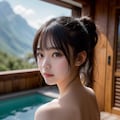 滝と温泉 7枚目