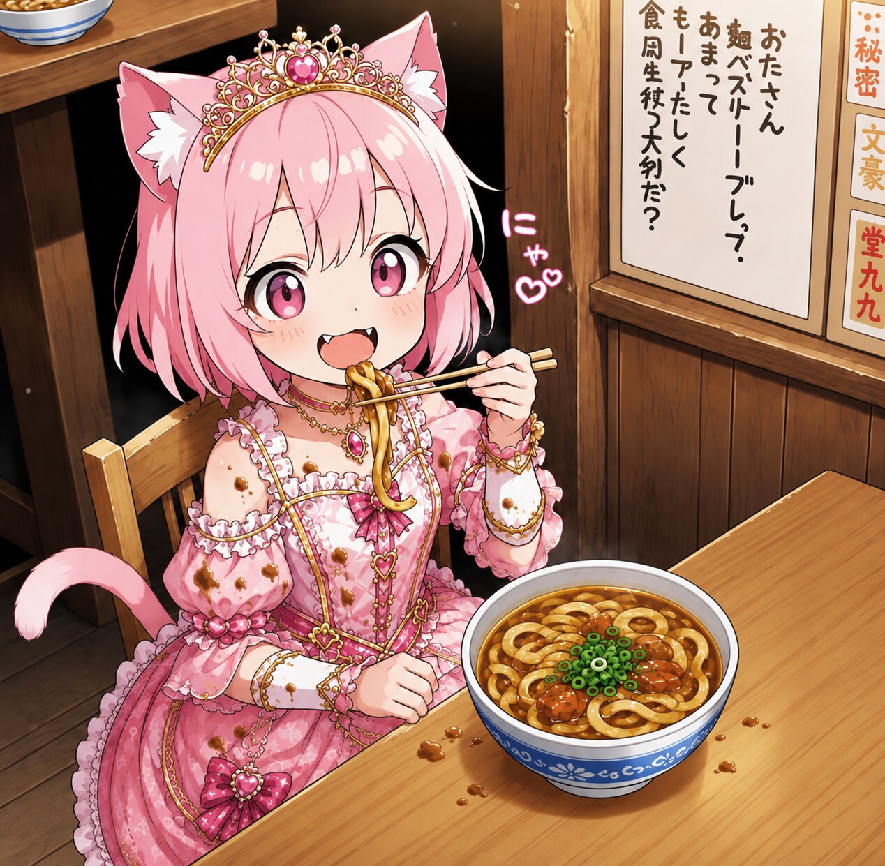姫様だって、カレーうどんが食べたい！！ | の人気AIイラスト・グラビア