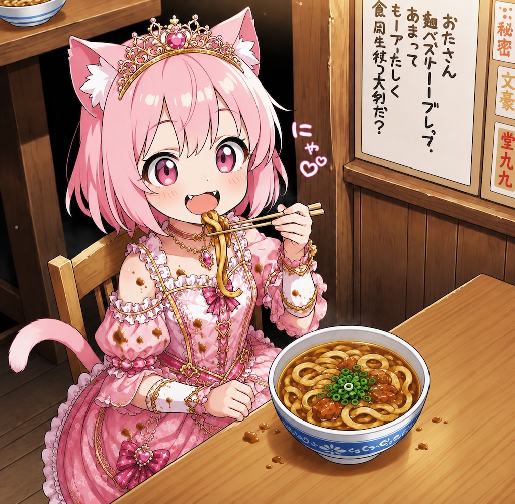姫様だって、カレーうどんが食べたい！！