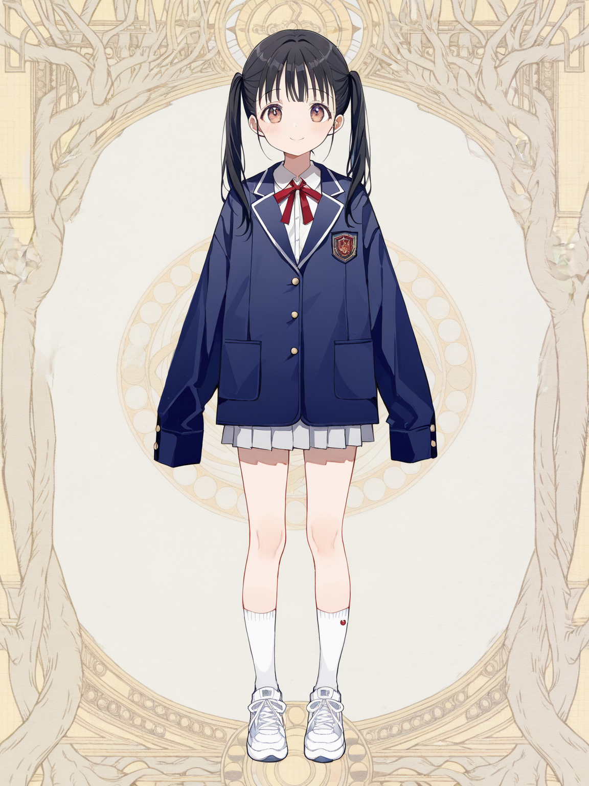 入学時の制服 | の人気AIイラスト・グラビア