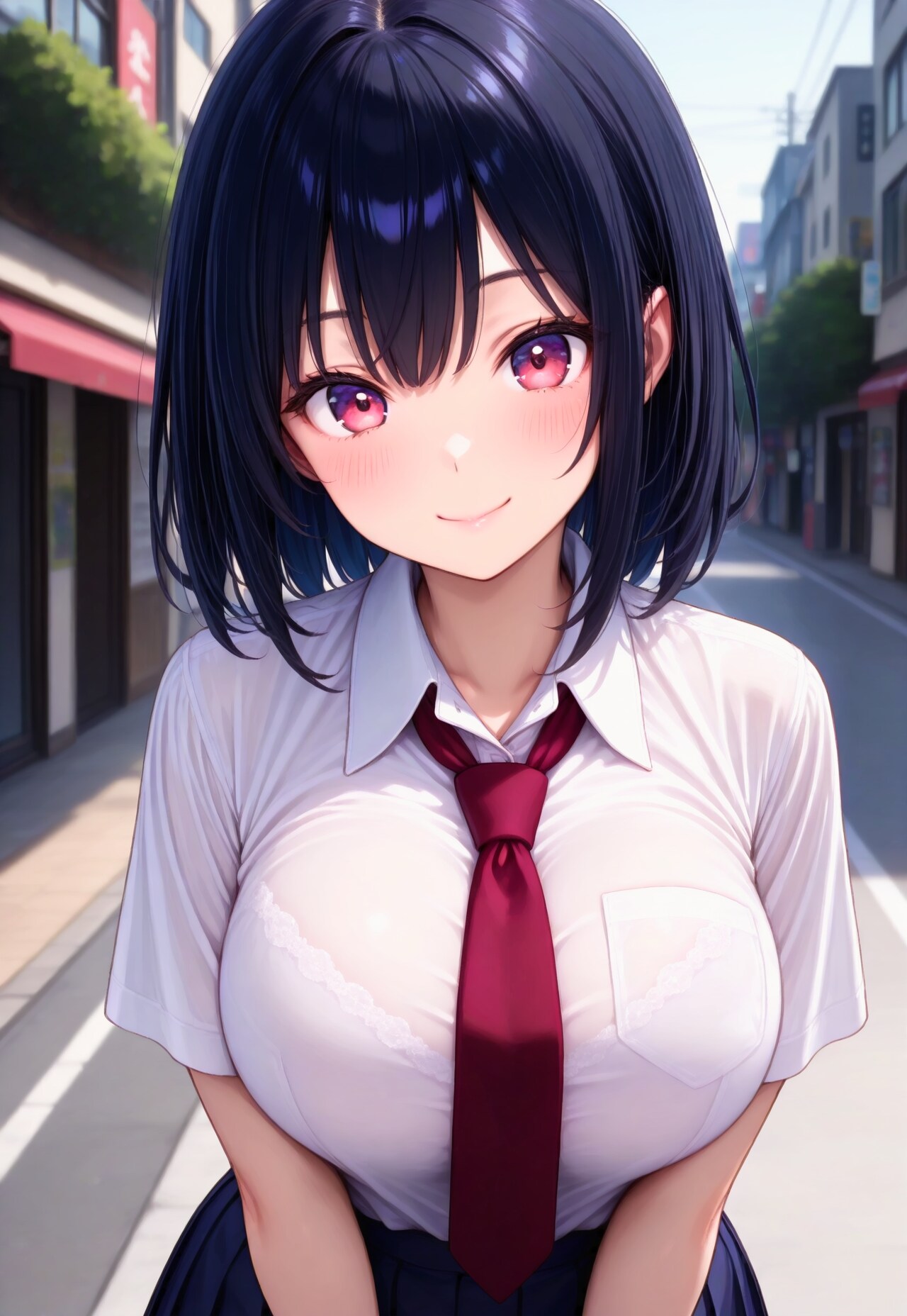 441（赤いネクタイの制服）