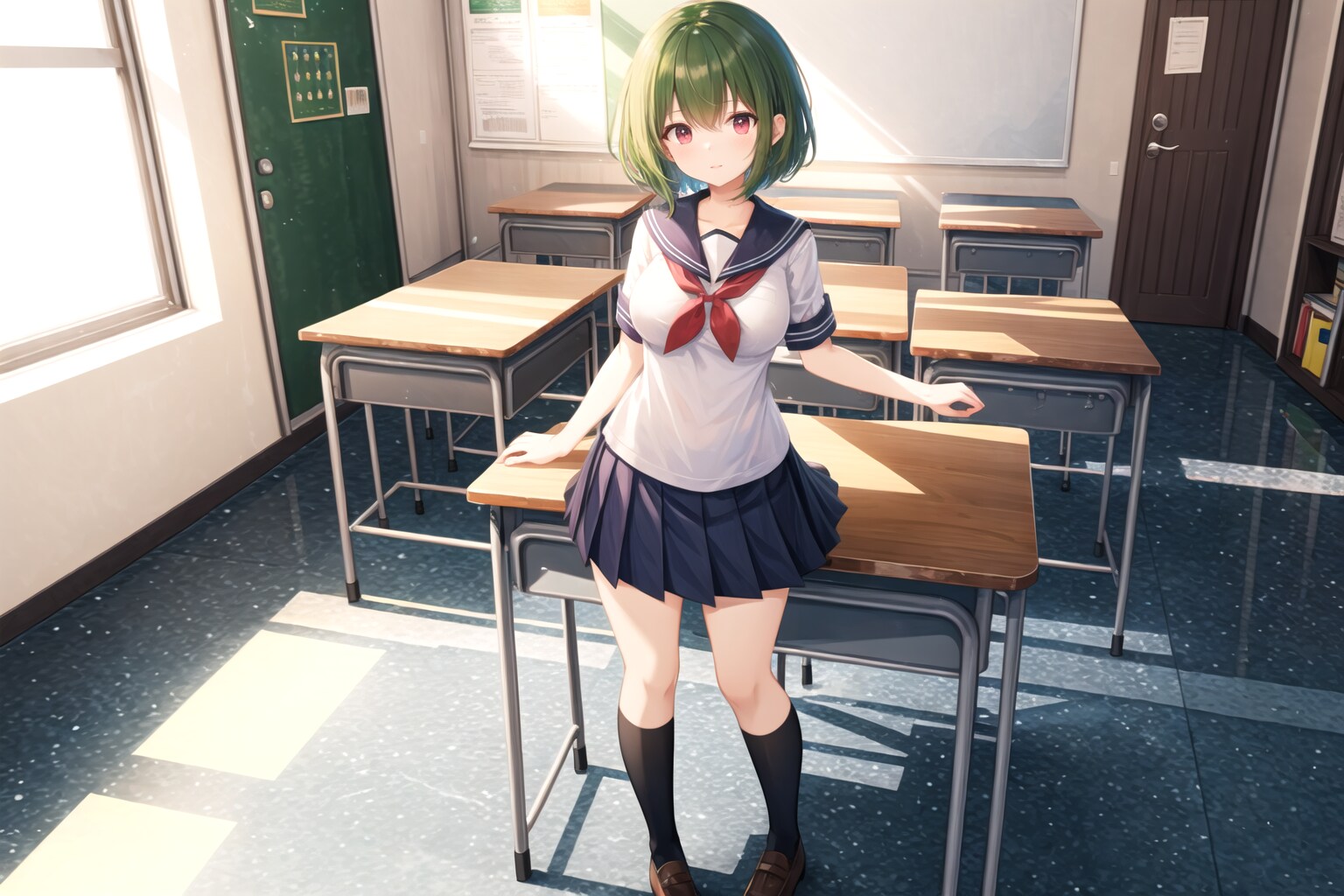 こんなとこに、呼び出して、何？ | の人気AIイラスト・グラビア