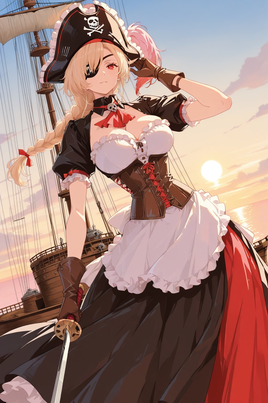 海賊メイド