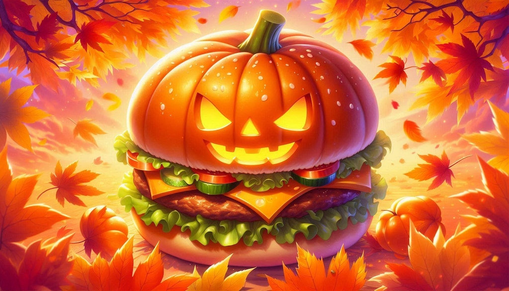 ハロウィンバーガー