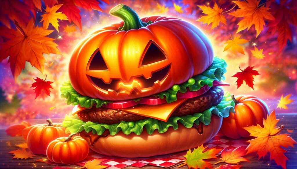 ハロウィンバーガー