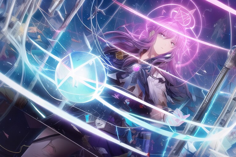 紫の魔法使い