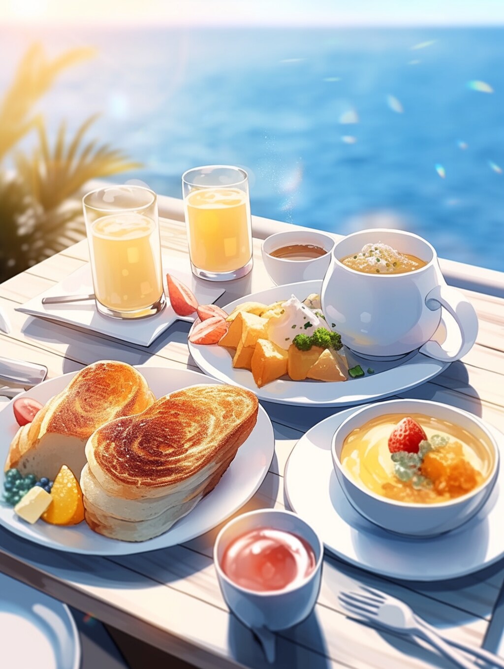 朝食