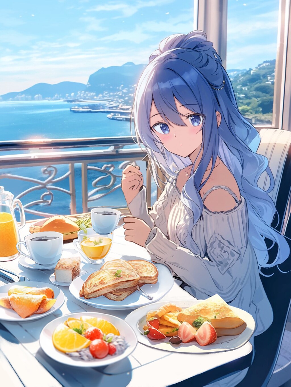 朝食