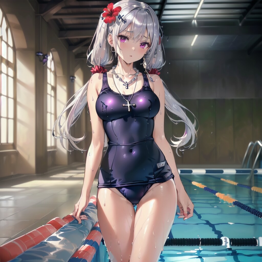 銀髪ツインテちゃんスポーツの秋3