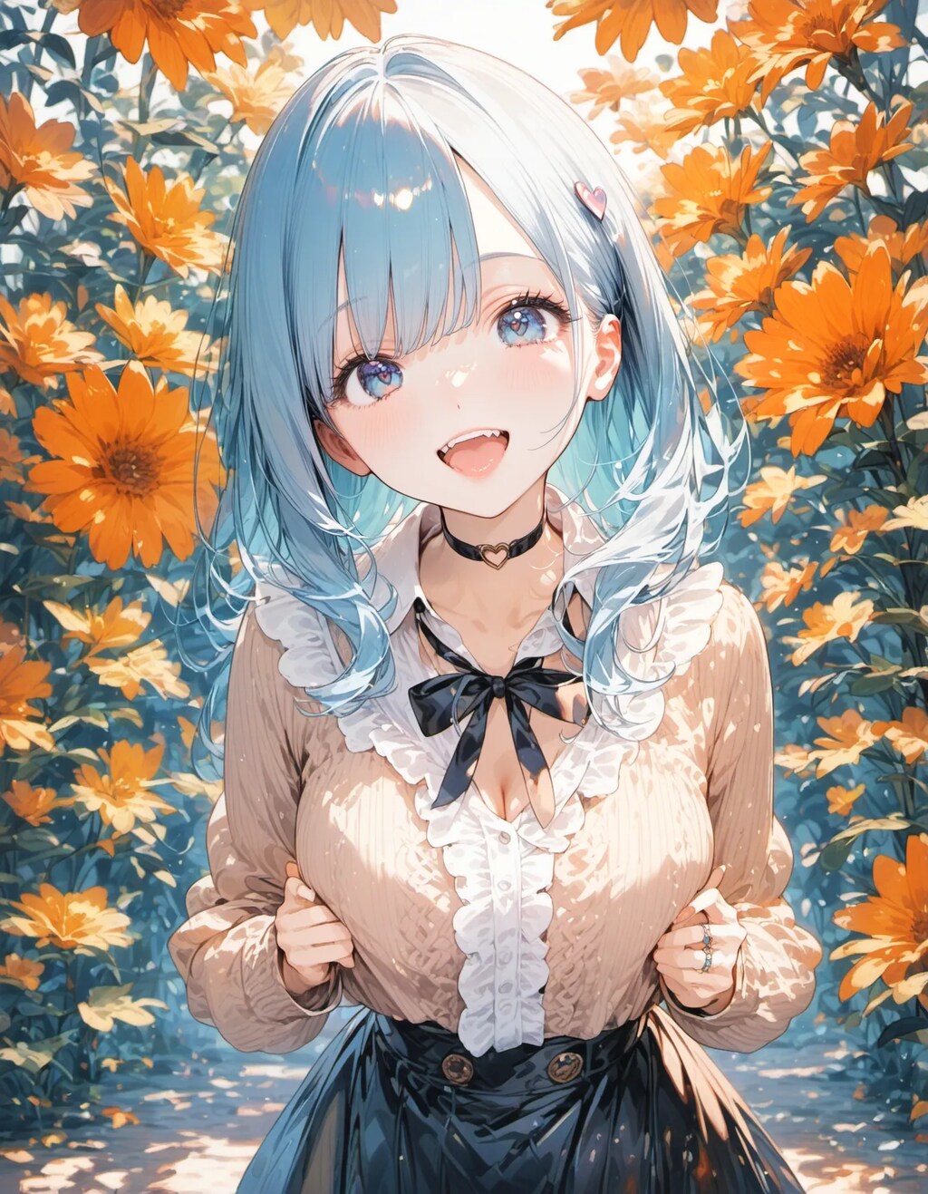 The Azure Garden Smile