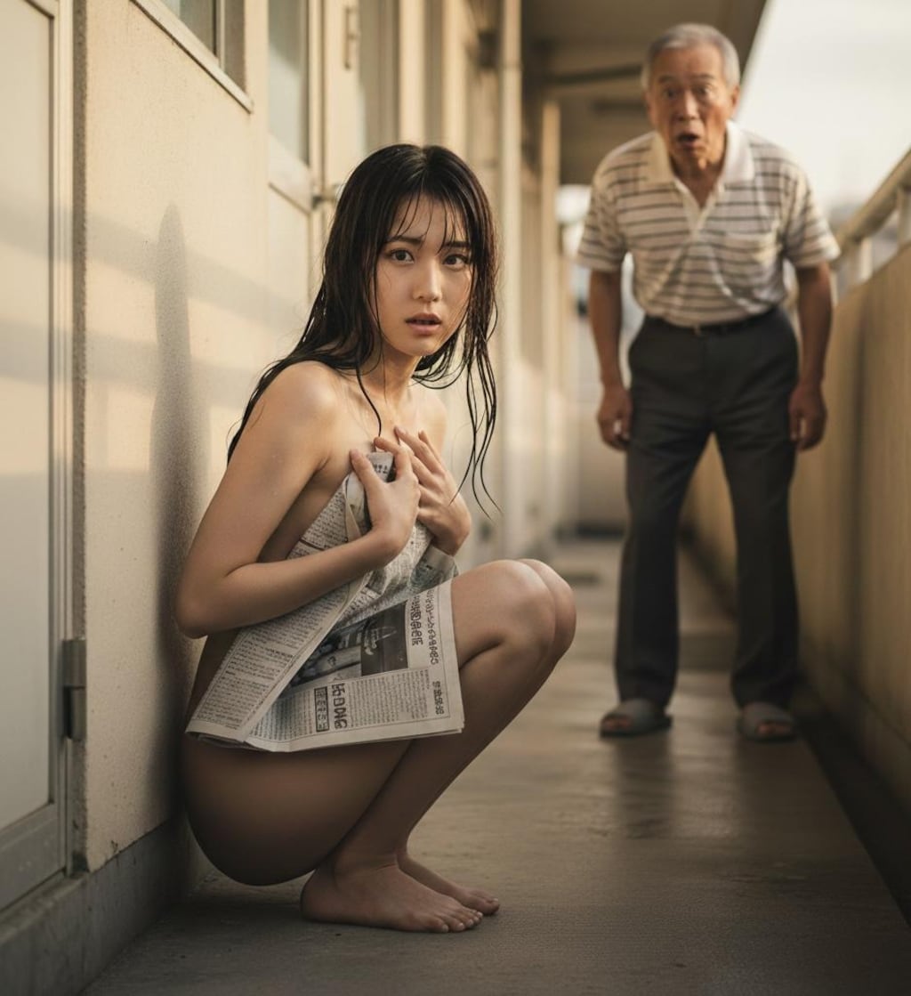 新聞紙に縋る美女たちの末路
