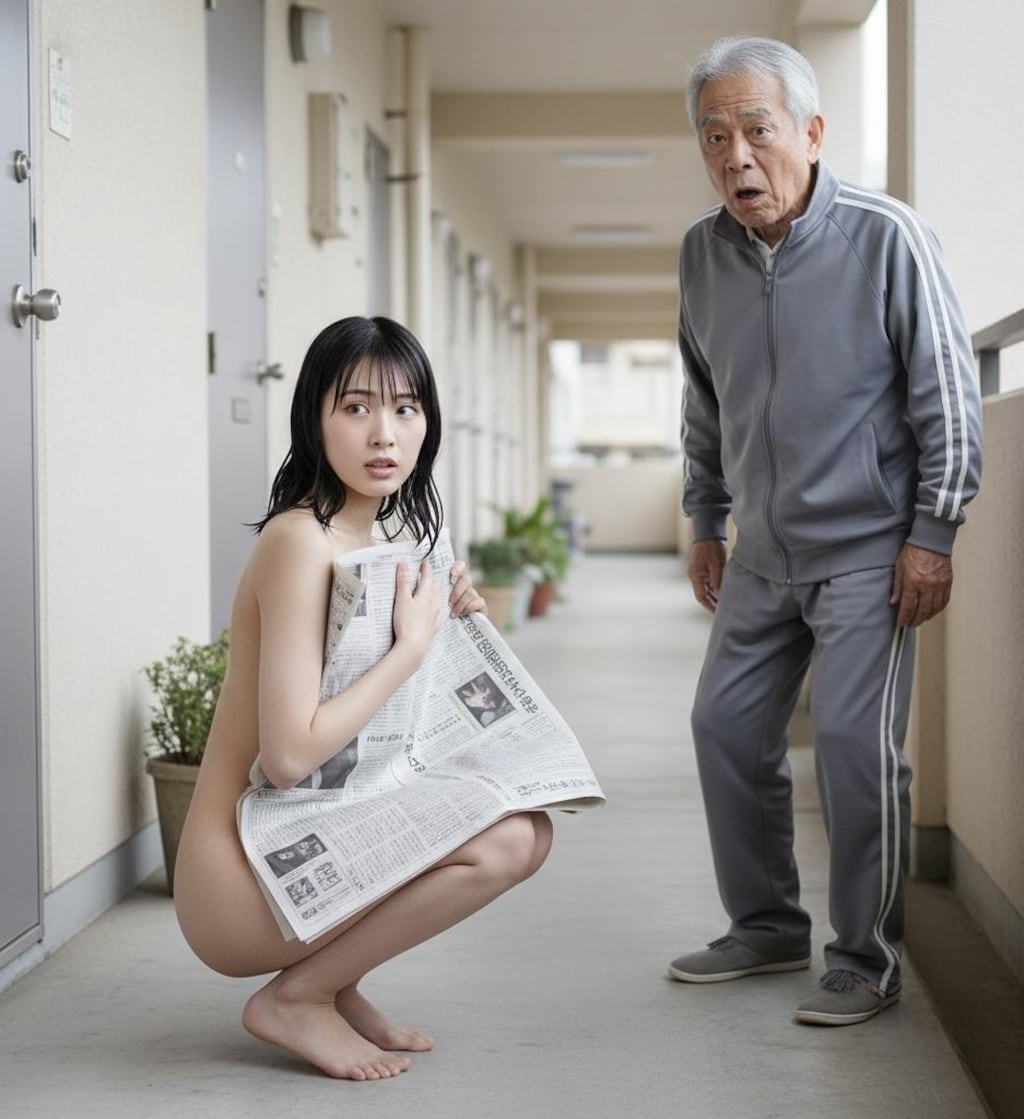 新聞紙に縋る美女たちの末路