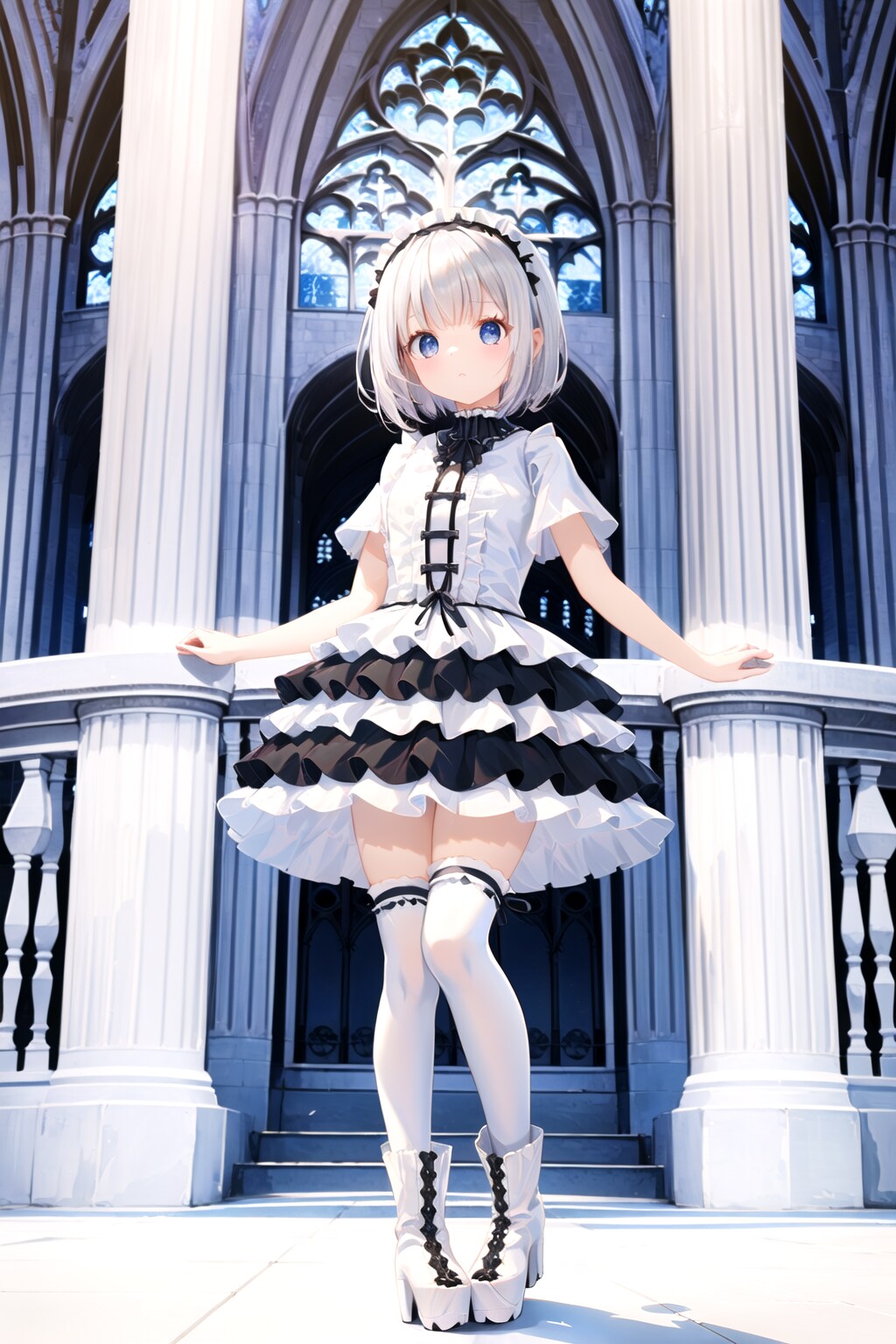 白・FROST | の人気AIイラスト・グラビア