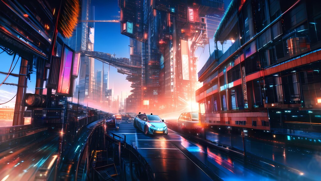 サイバーパンクシティ