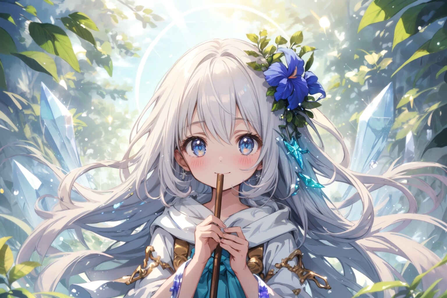 クリスタルの輝きを取り戻してくれてありがとう。 | の人気AIイラスト・グラビア