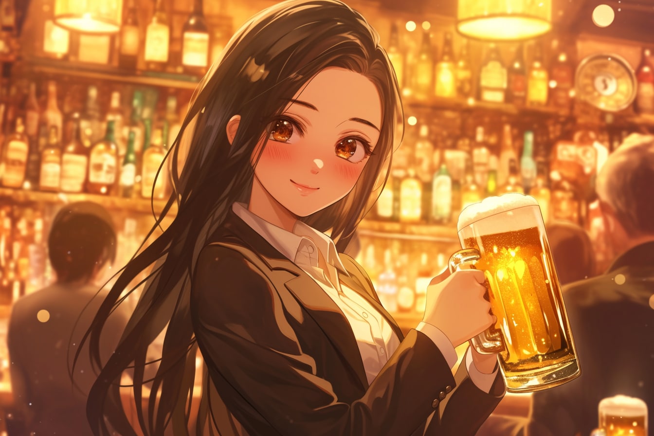 乾杯‼️🍻✨409 | の人気AIイラスト・グラビア