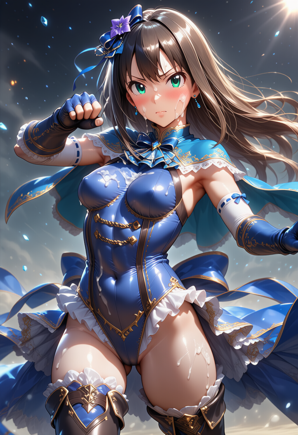ホワイトソースをかけてみた