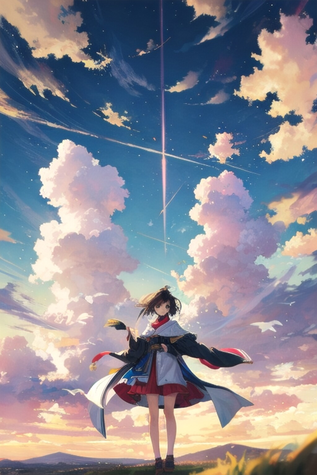 流れゆく雲