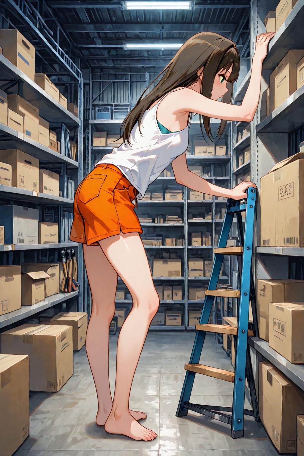 倉庫の探索