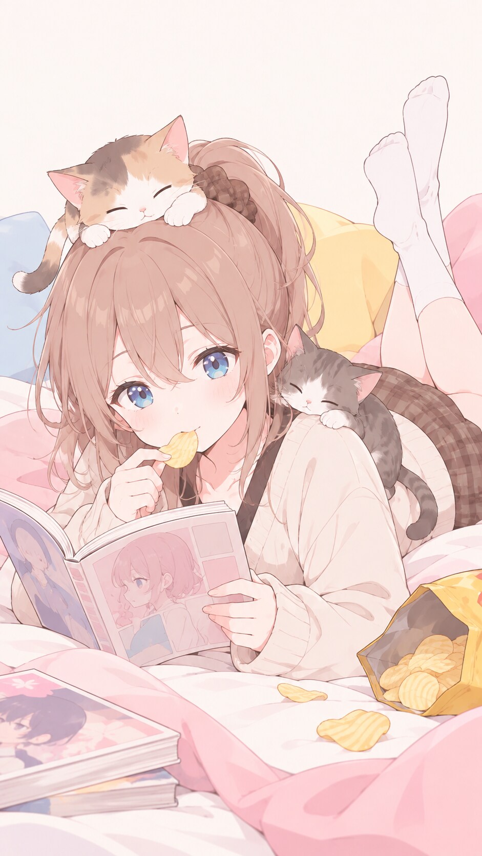 おやすみは終わり | の人気AIイラスト・グラビア