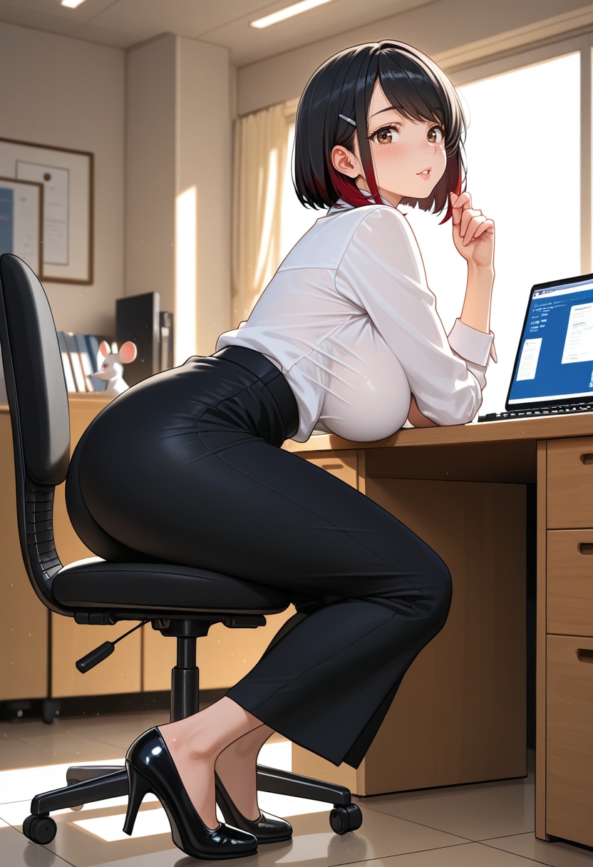 仕事中