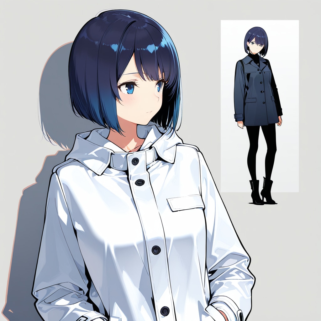 白に溶ける午後 | の人気AIイラスト・グラビア