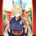 新年コスプレギザ歯人妻 2枚目