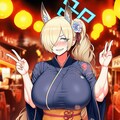 新年コスプレギザ歯人妻 8枚目
