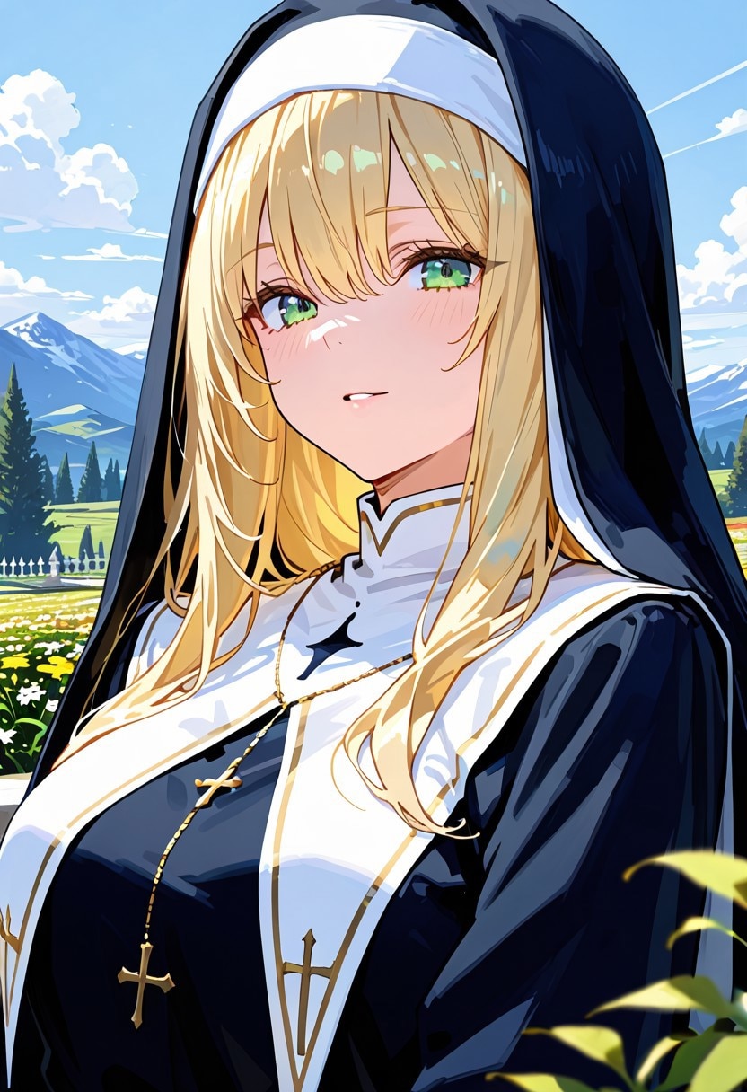 シスター | の人気AIイラスト・グラビア