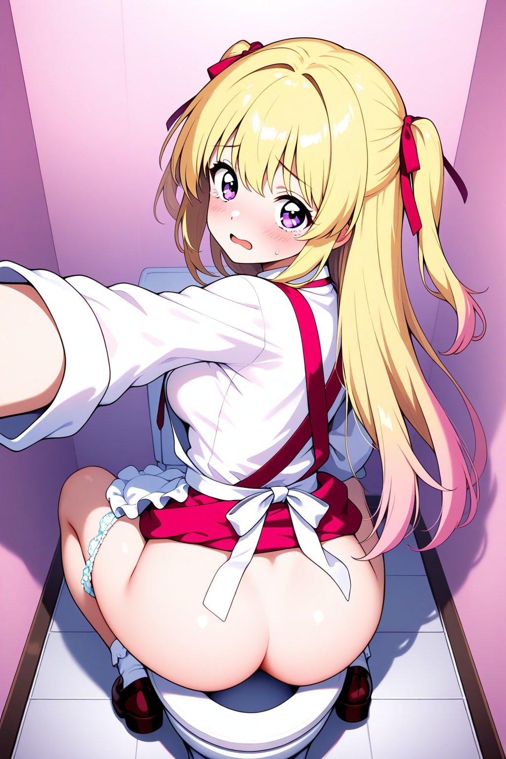 トイレの画像を送れなんて変態です