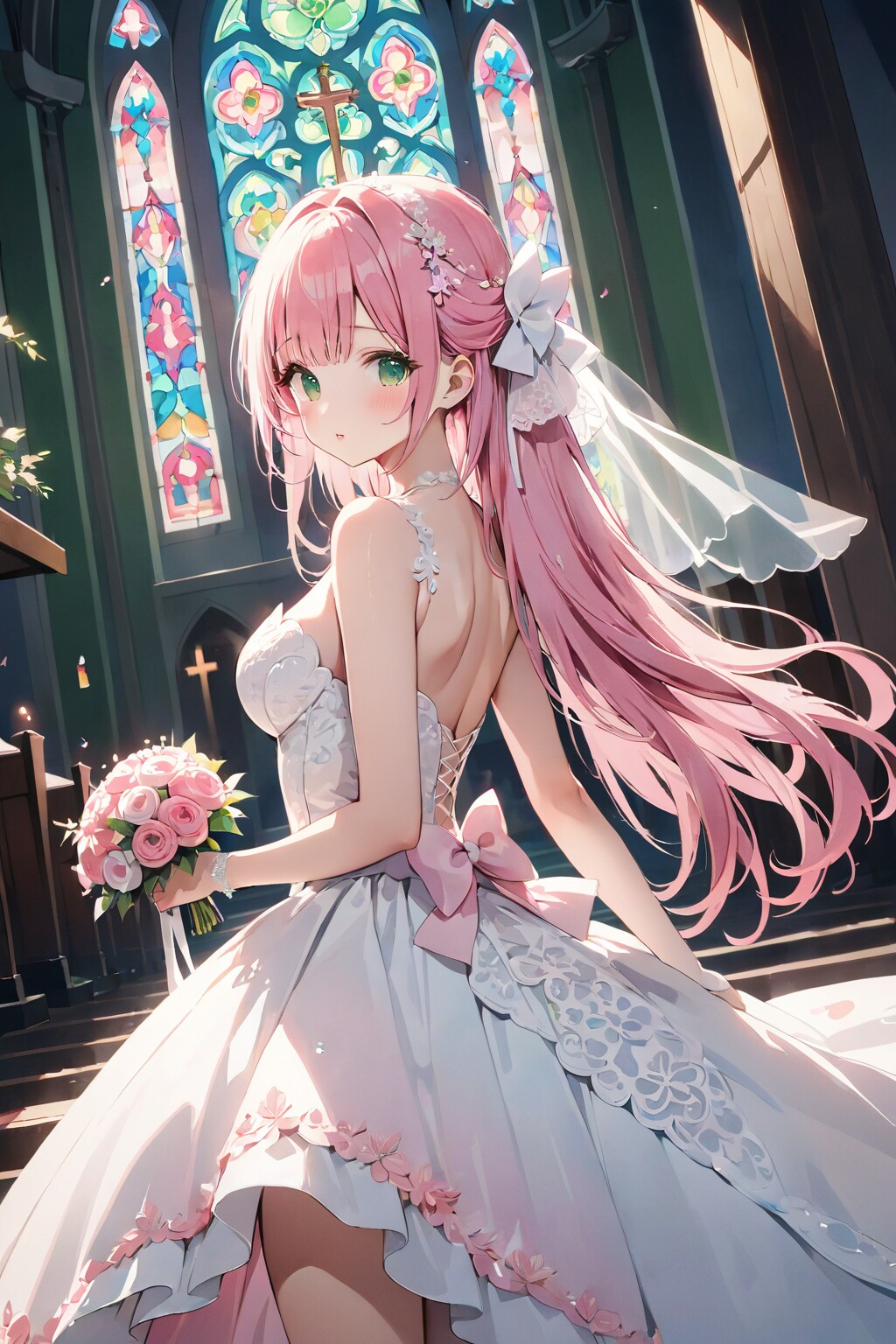 ジューンブライドを撮影 | の人気AIイラスト・グラビア