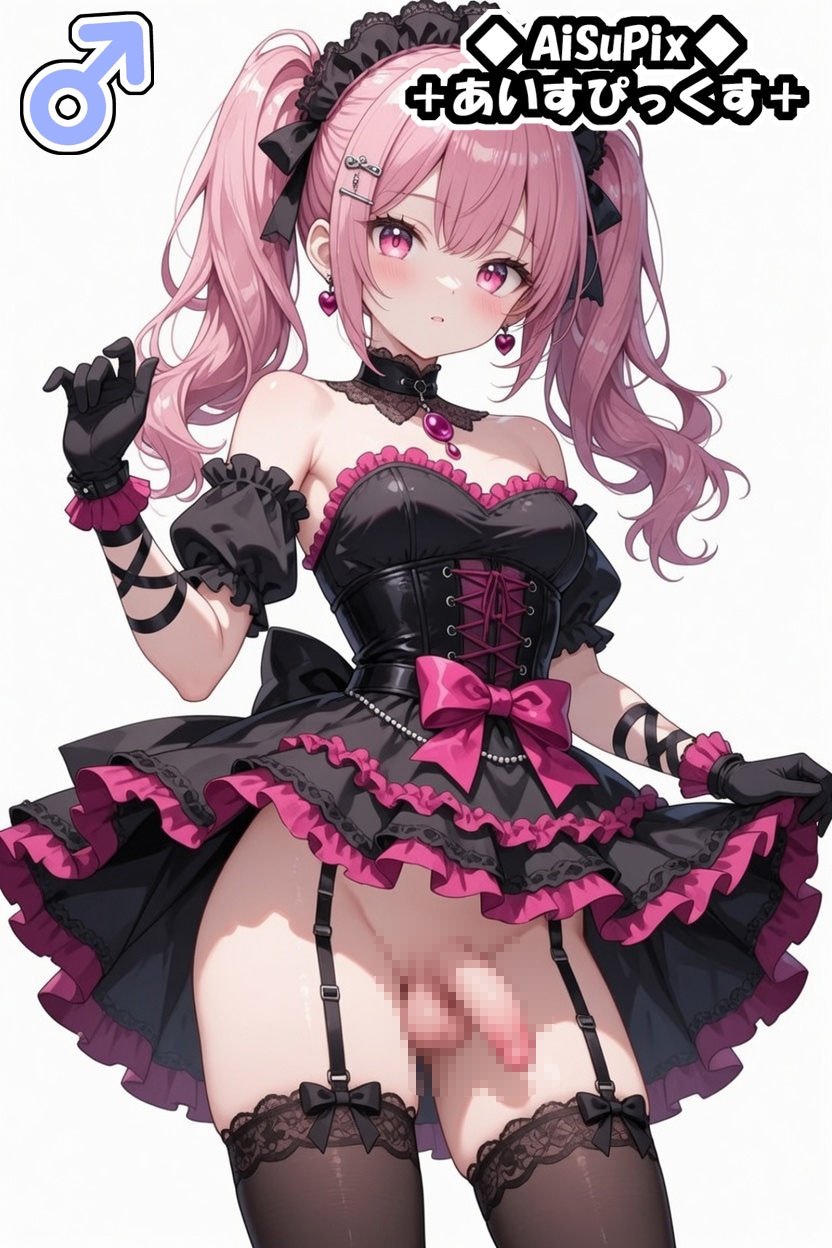 💗【裏】AiSuPix／可愛いピンクゴスロリちゃん💗