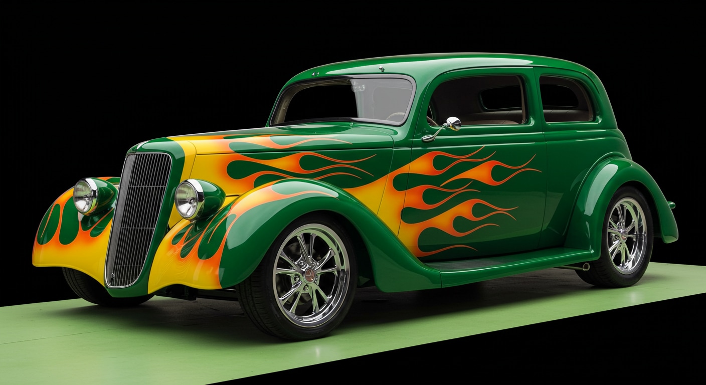 クラシックカー | の人気AIイラスト・グラビア