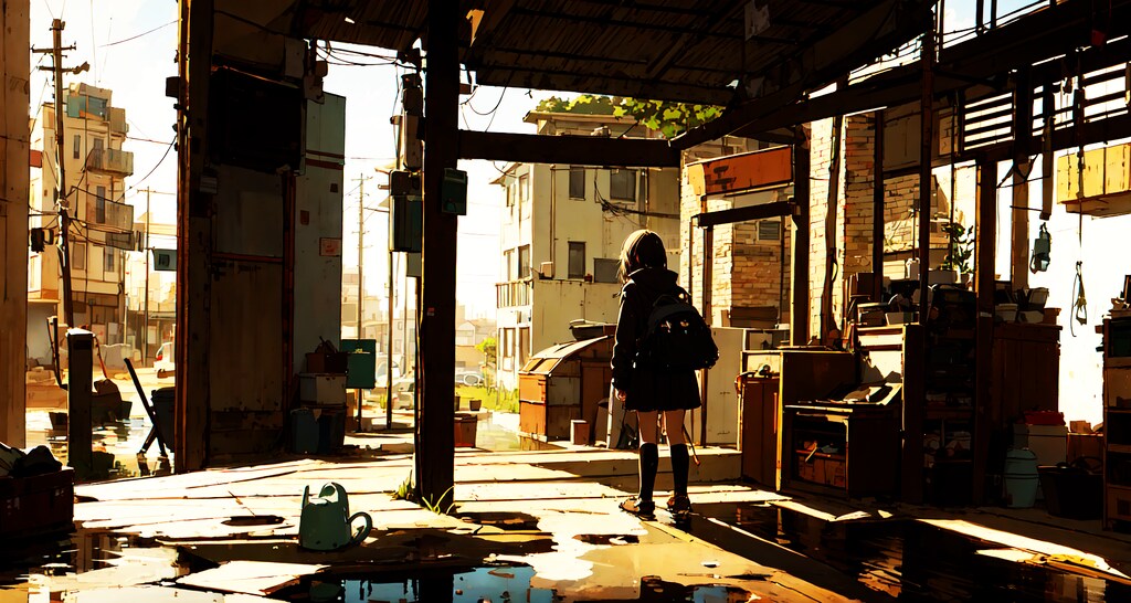 ボロ家と少女13