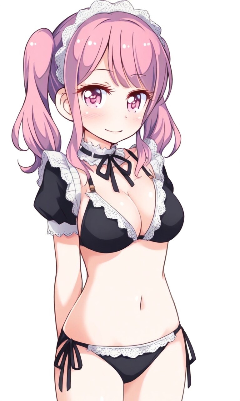 丸山彩 メイドビキニ