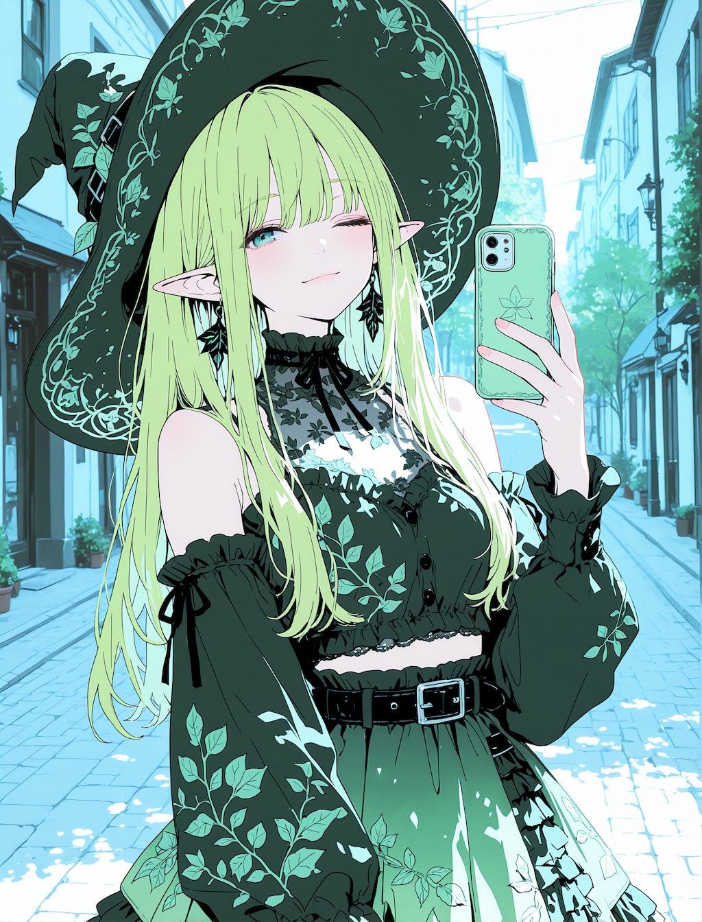 魔女エルフさん