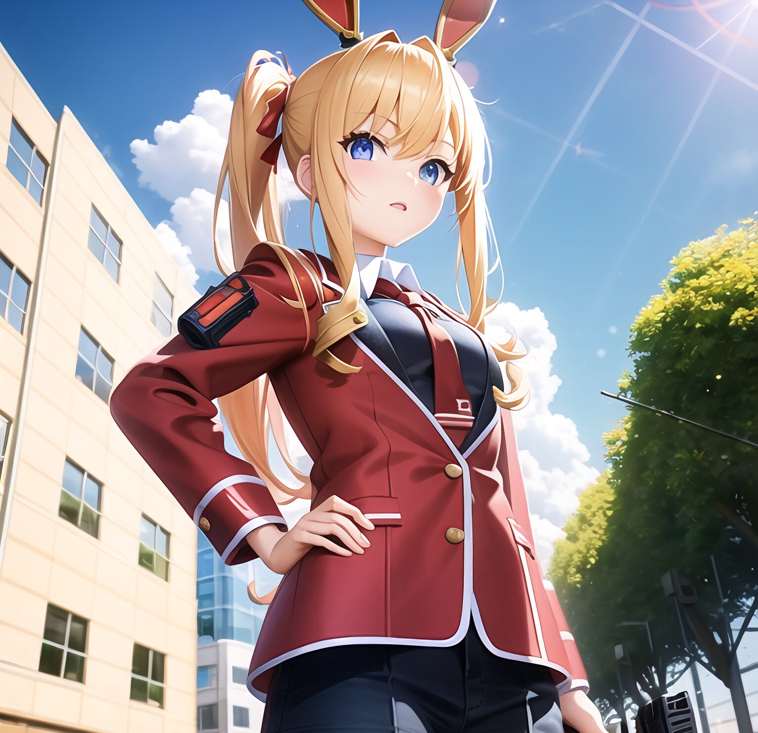 男装バニーガール