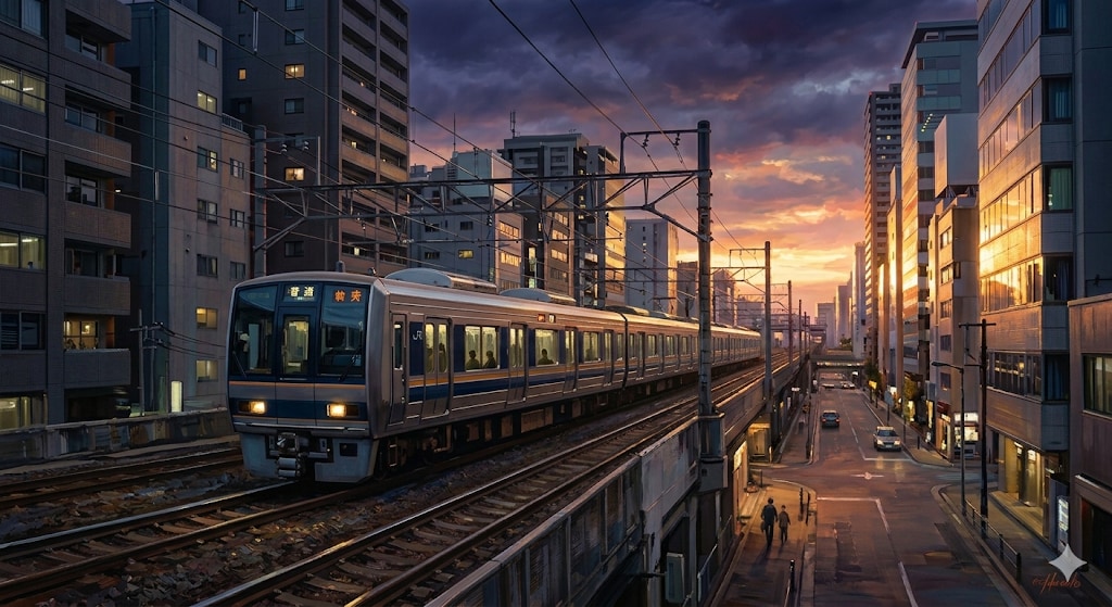 始発各駅停車 | の人気AIイラスト・グラビア