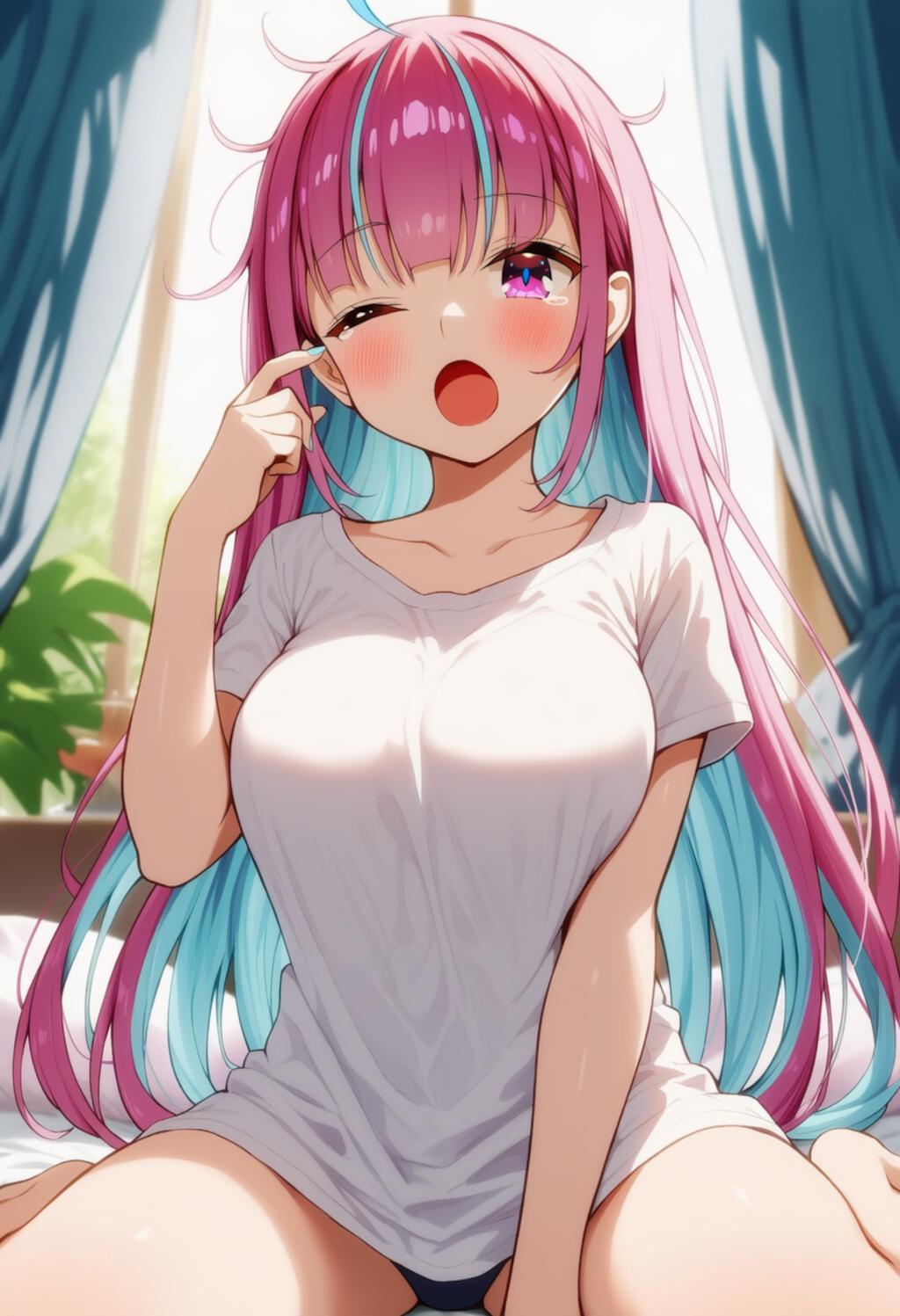 おはよぉ～（湊あくあ）