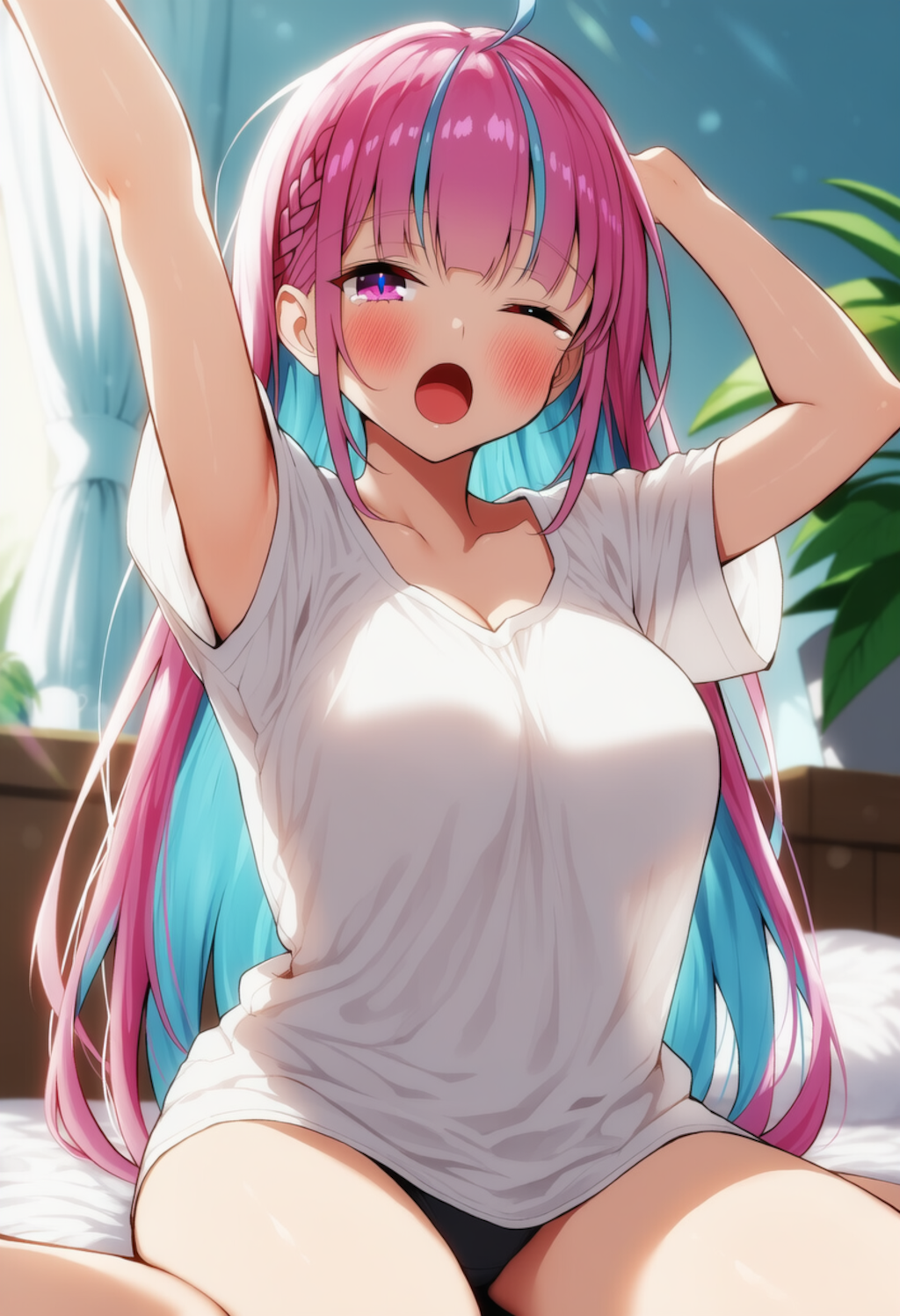 おはよぉ～（湊あくあ）