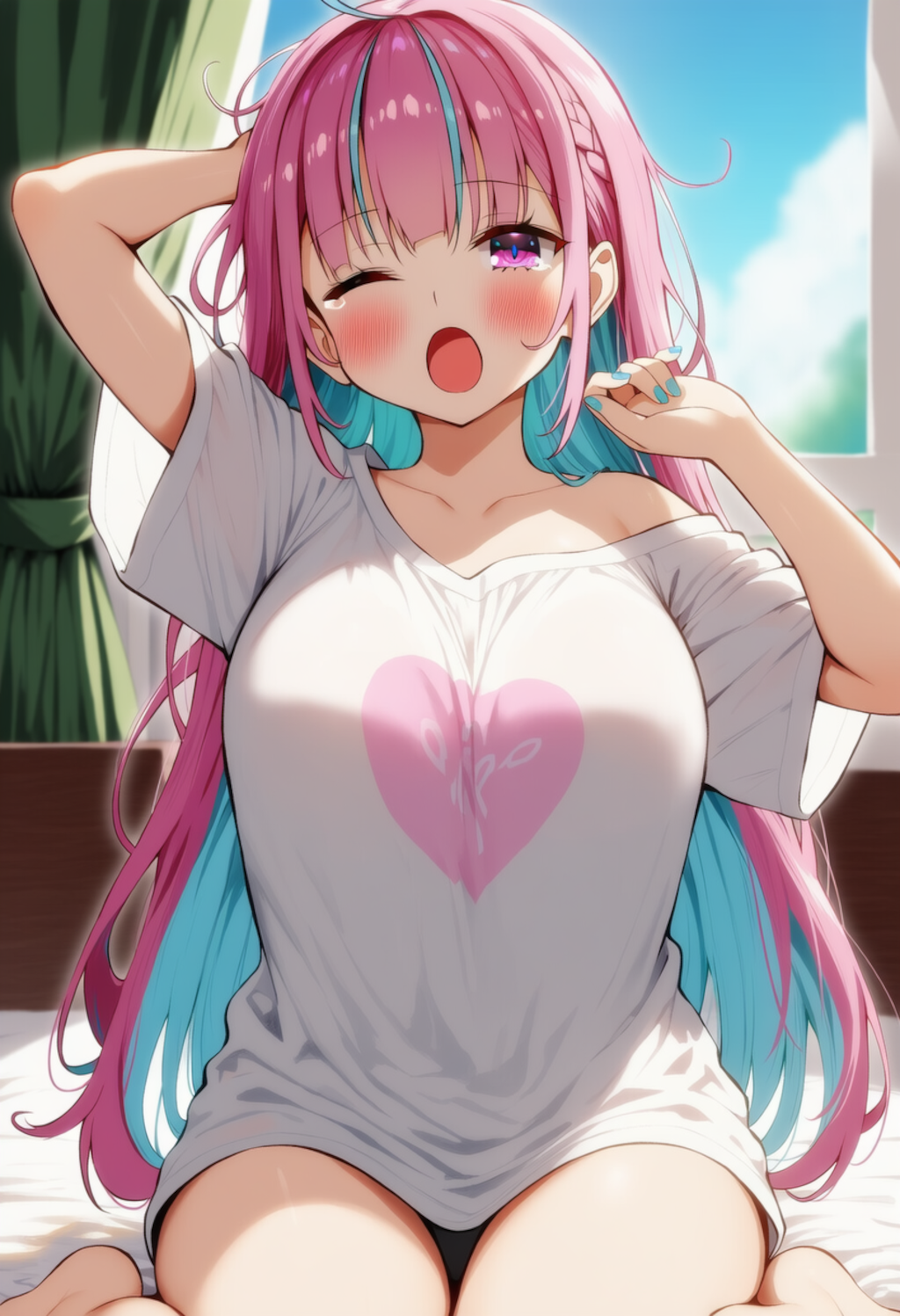 おはよぉ～（湊あくあ）