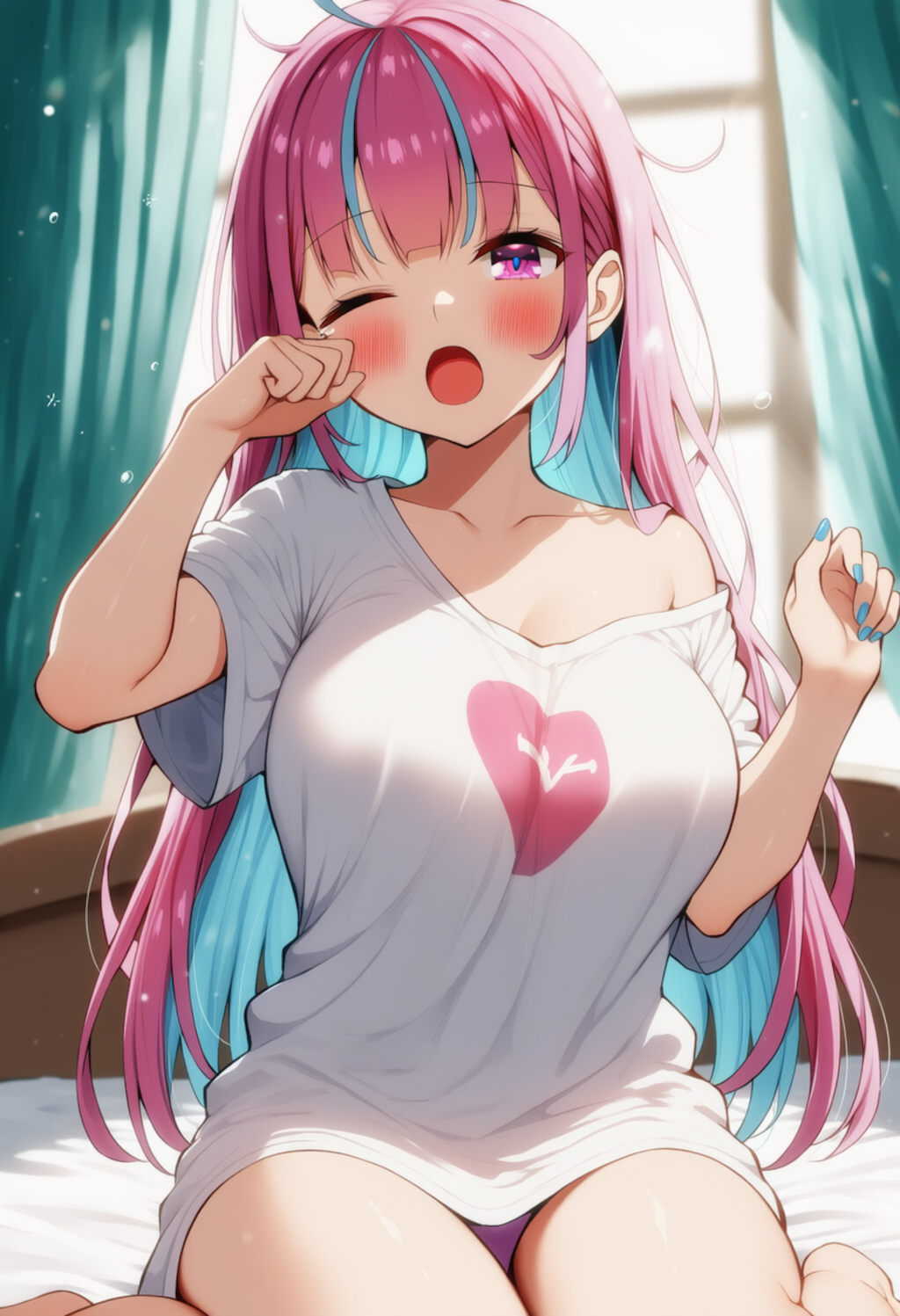 おはよぉ～（湊あくあ）