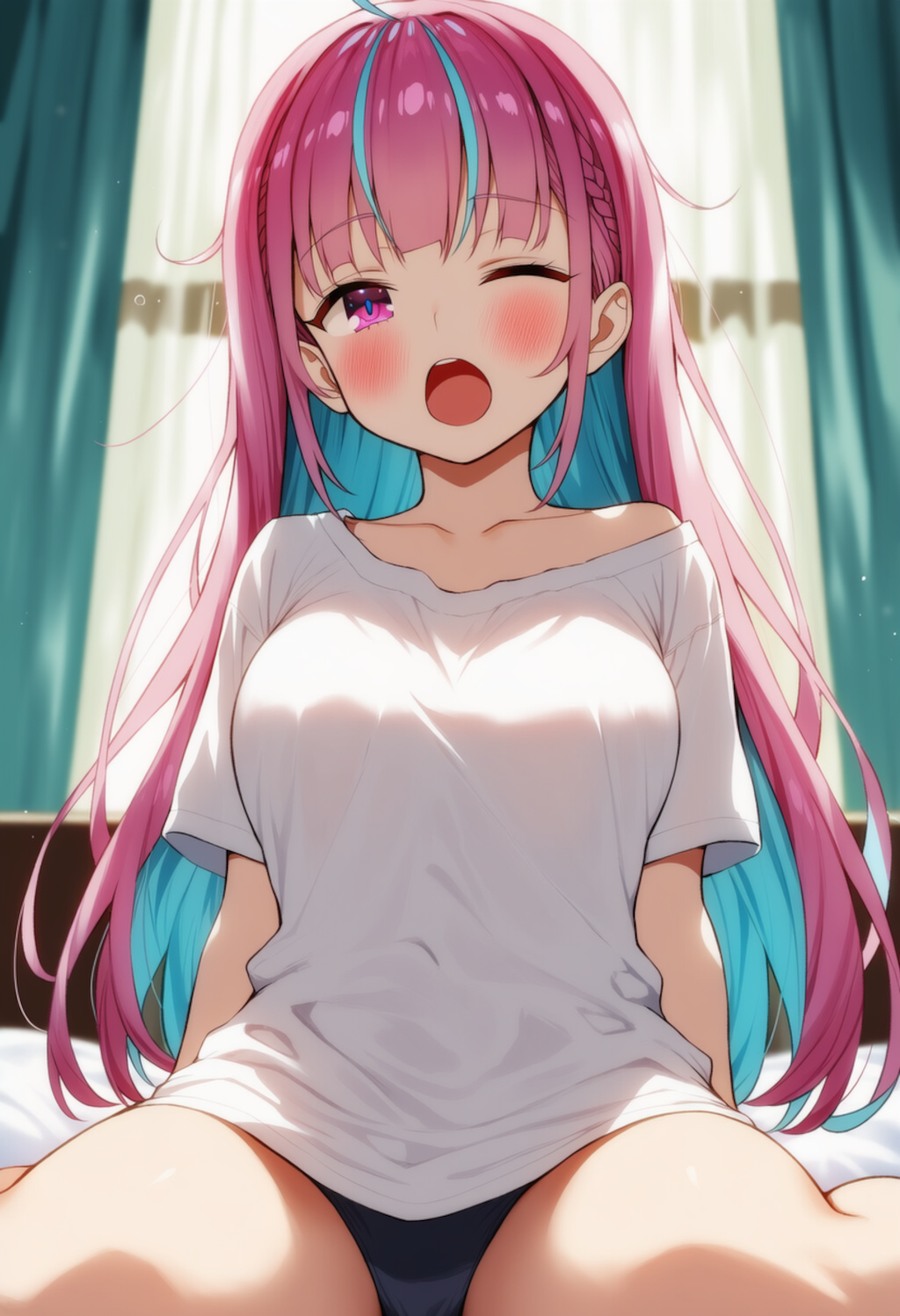 おはよぉ～（湊あくあ）