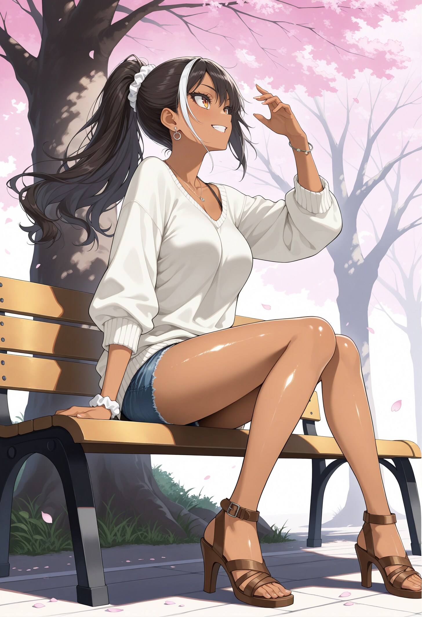桜とGAL
