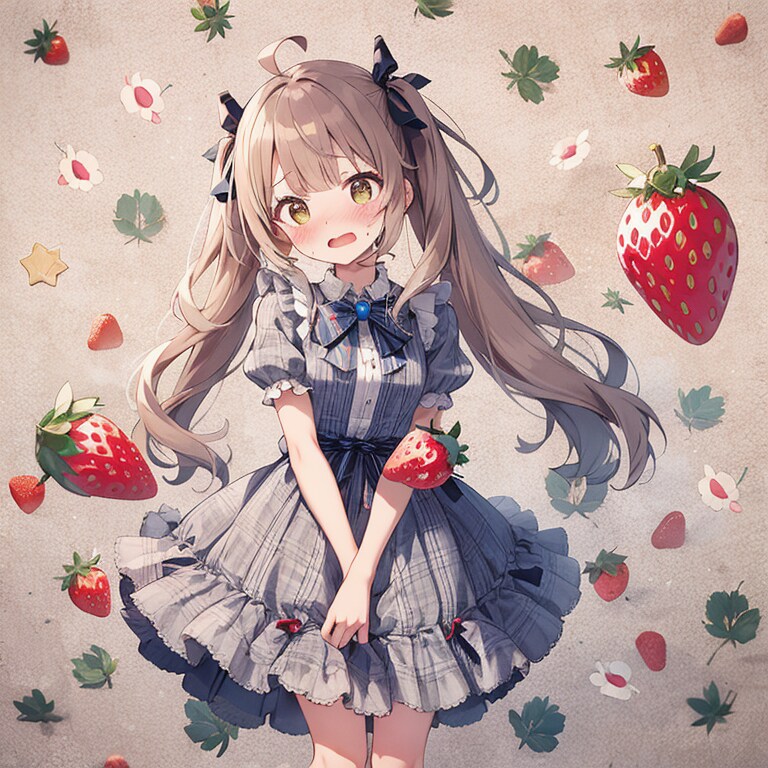 いちごちゃんに🍓あげよー
