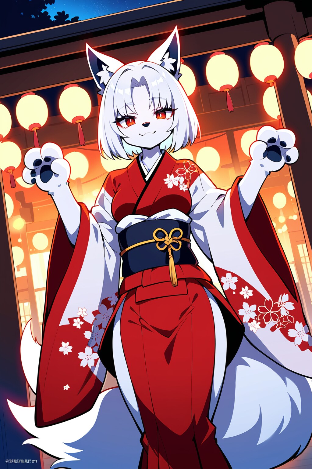 白狐さん | の人気AIイラスト・グラビア